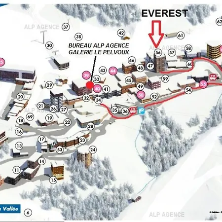 L'everest - 2 Pieces 5 Pers - L'everest - 071ev - Plagne Centre Mae-5814 Apartment *